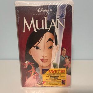 New Sealed VHS Disney Mulan Movie